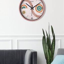Table Clock Round Analog Wall Clock-49