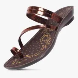 Women Toe-Ring Flip-Flops with Floral Print Footbed-32