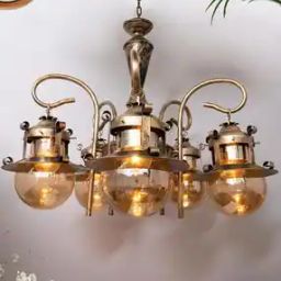 5-Light Metal Jhoomar Lights-30