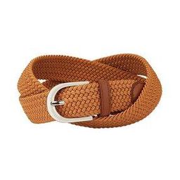 Crocheted Slim Belt with Pin-Buckle Closure-image-18