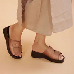 Open-Toe Slip-On Slippers-29