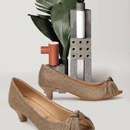 Women Slip-On Kitten Heeled Shoes-image-14