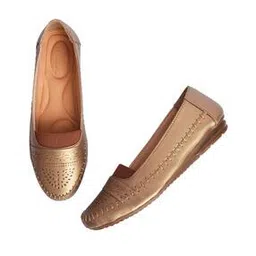 Women Perforated Slip-On Heeled Wedges-16