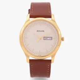 Men Water-Resistant Analogue Watch-NT77082YL06W-10