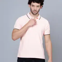 shiv naresh Men Polo T-Shirt with Contrast Tipping-picture-26