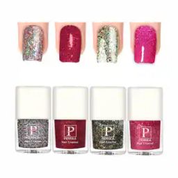 perpaa Women Glitter Light Reflective Sparkly Gel Nail Polish-picture-2