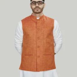 Men Regular Fit Nehru Jacket-29