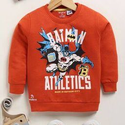 Boys Super Hero Print Regular Fit Sweatshirt-image-53