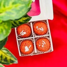 Set of 4 Handmade Ladoo Candles-26