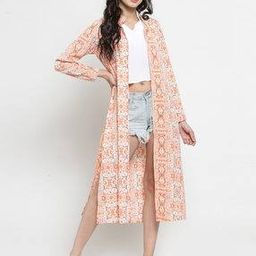 Printed Front-Open Shrug-40