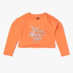 Typographic Print Cotton T-Shirt-image-62