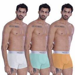 Pack of 3 Trunks with Elasticated Waist-image-69