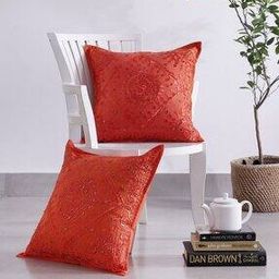 Cotton Square Cushion Covers-20
