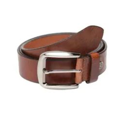 Genuine Leather Belt with Buckle Closure-image-50