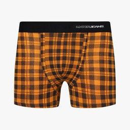 underjeans by spykar Checked Trunks with Brand-Embroidered Waistband-picture-1