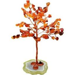 Amethyst Stone with Slice Base Crystal Tree-4