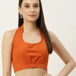 Solid Back Open Blouse-image-88