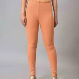 Women Skinny Fit Leggings with Elasticated Waist-image-43