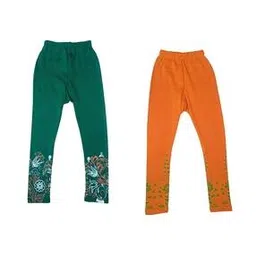indiweaves Floral Printed Full-length Leggings-picture-33