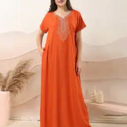 Women Classic Maxi Nightdress-picture-20