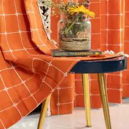 Embroidered Door Curtain with Tassels-picture-41