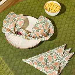 Cotton Printed Napkin Set Of 6-image-27