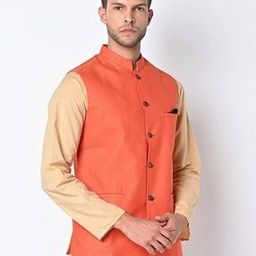 Nehru Jacket with Welt Pockets-image-87