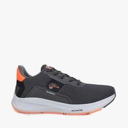 Rollz Lace-Up Running Shoes with Contrast Heel Panel-image-3