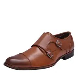 Double Monk-Strap Formal Shoes-image-33
