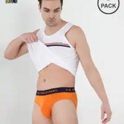 Pack of 2 Briefs with Logo Waistband-image-43