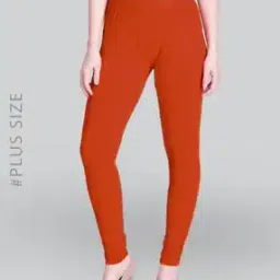 Plus Size Cotton Stretchable Churidar Leggings-image-46