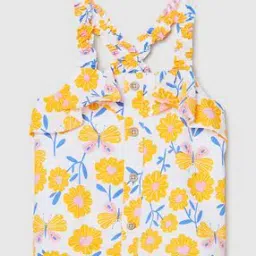 Girls Floral Print Strappy Top-image-45
