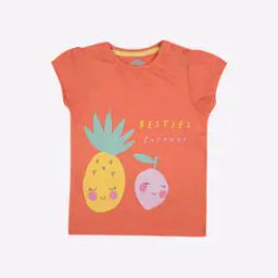 Besties Print Crew-Neck T-shirt-picture-32