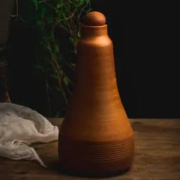 Terracotta Ethnic Water Bottle-49