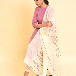 Women Floral Print Cotton Dupatta-image-32