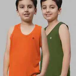 Boys Pack of 2 Sleeveless Vests-picture-26