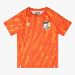 Boys Football Tiger Playing Regular Fit V-Neck T-Shirt-image-17