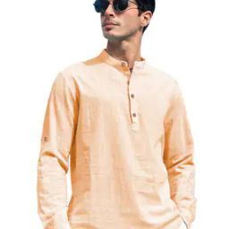Men Slim Fit Short Kurta-24