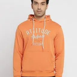 Printed Hoodie with Kangaroo Pocket-image-58