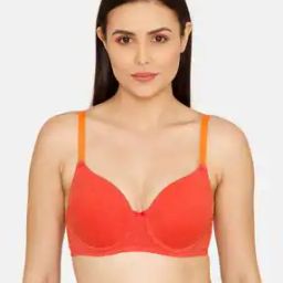 Basics Padded Wired 3/4th Coverage T-Shirt Bra-48