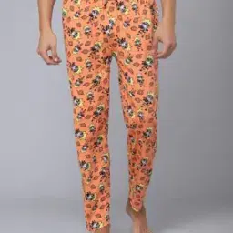 Printed Pyjamas with Drawstring Waist-image-10
