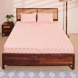  Cotton Printed Bed Sheet- King-48