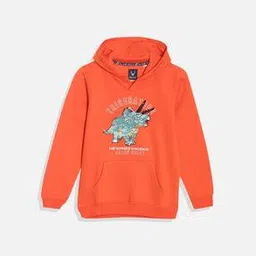 allen solly Boys Embellished Regular Fit Hoodie-picture-32