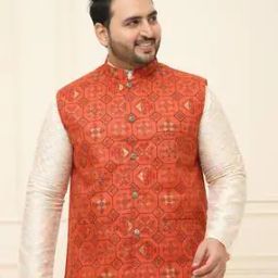 Men Embroidery Nehru Jacket-picture-20