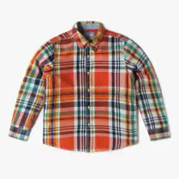 Boys Checked Regular Fit Shirt-image-48