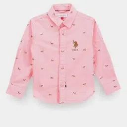 Boys Printed Regular Fit Shirt-image-73