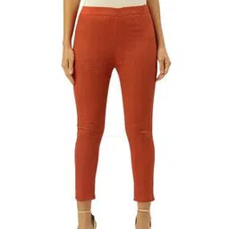 Mid Rise Flat-Front Pant-image-50