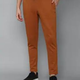 Mid-Rise Track Pants with Elasticated Drawstring Waist-image-67