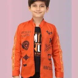 Typographic Print Zip-Front Jacket-27