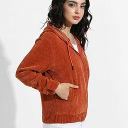 Zip-Front Hoodie with Insert Pockets-picture-9